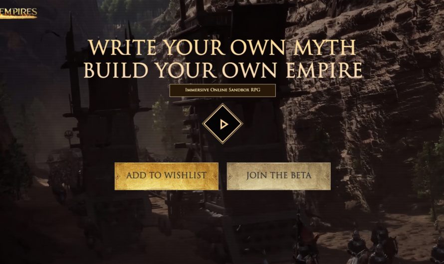Регистрация на бету Мифы Империй (Myth of Empires) начнётся в октябре